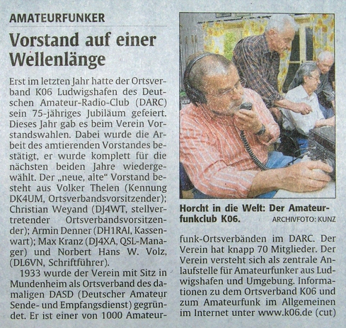 Rheinpfalz-Artikel vom 15.4.2009