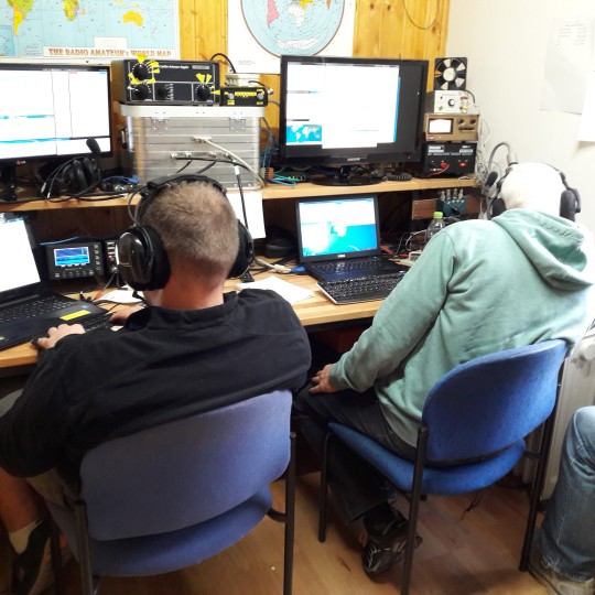 Clubstation beim WAG-Contest WAG-Contest Bild 1